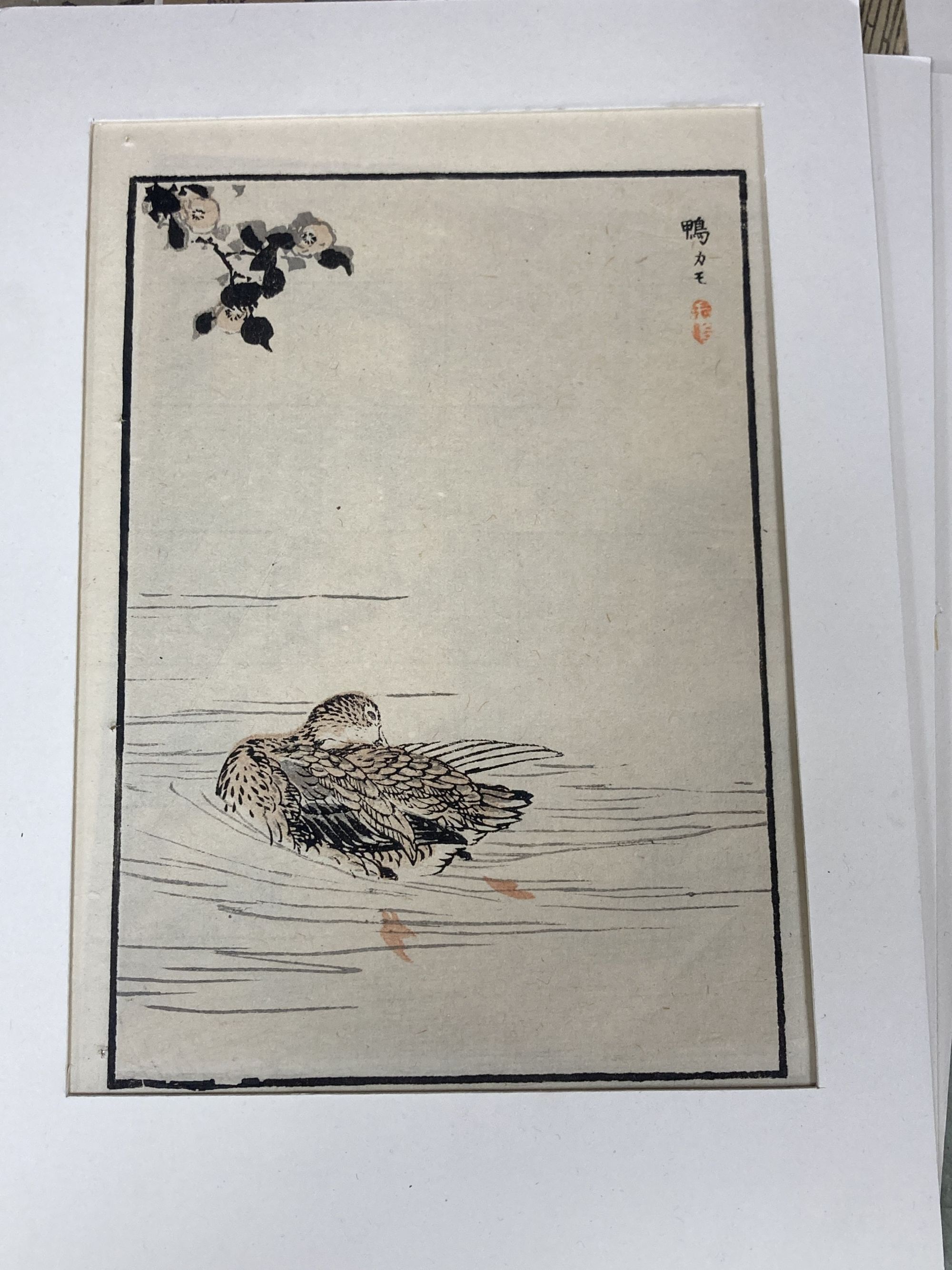 A group of assorted unframed Japanese woodblock prints, largest 36 x 23cm